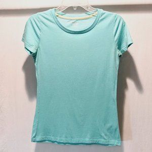 MOSSIMO Supply Co. Aquamarine Scoop Neck T-Shirt Sz Sm
